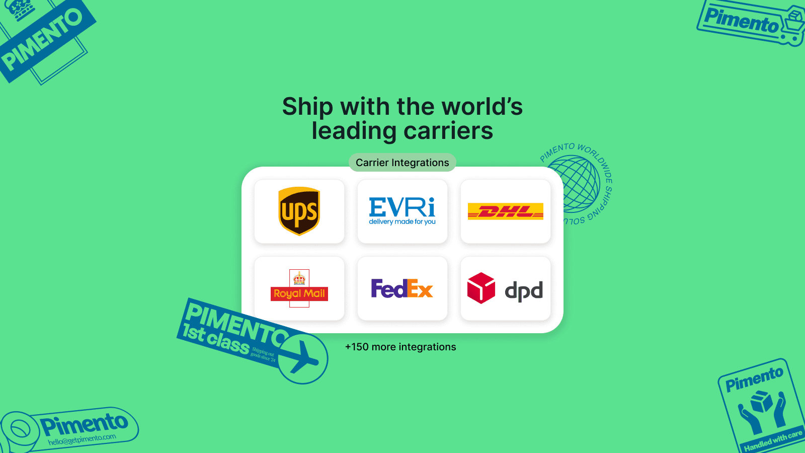 Connect and manage multiple shipping carriers easily