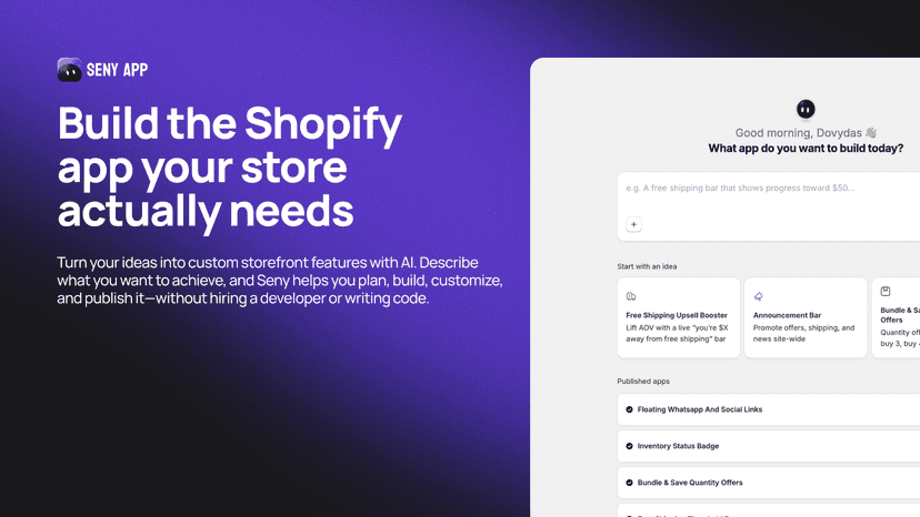 Build the Shopify app your store actually needs