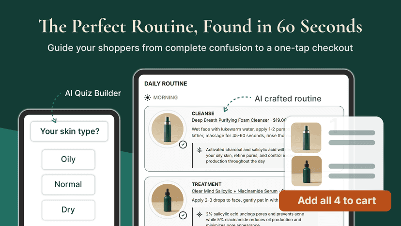 AI-powered skincare product matching