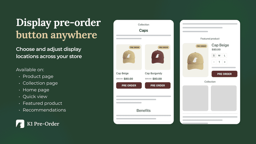 shopify coming soon products app