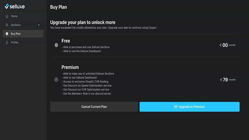 Selluxe Subscriptions