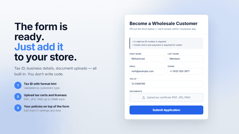 Wholesale