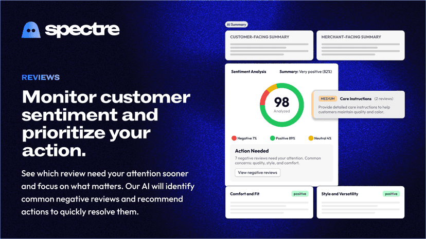 Monitor customer sentiment and prioritize your action.