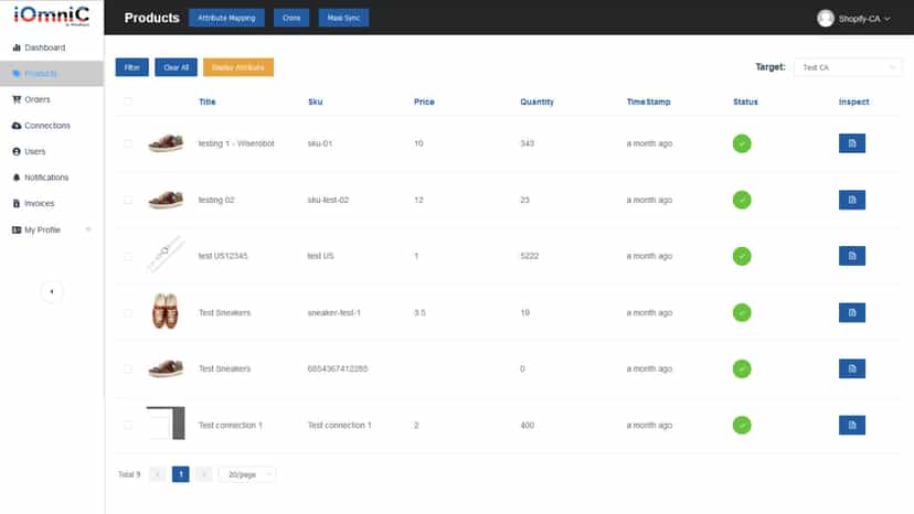 Product page