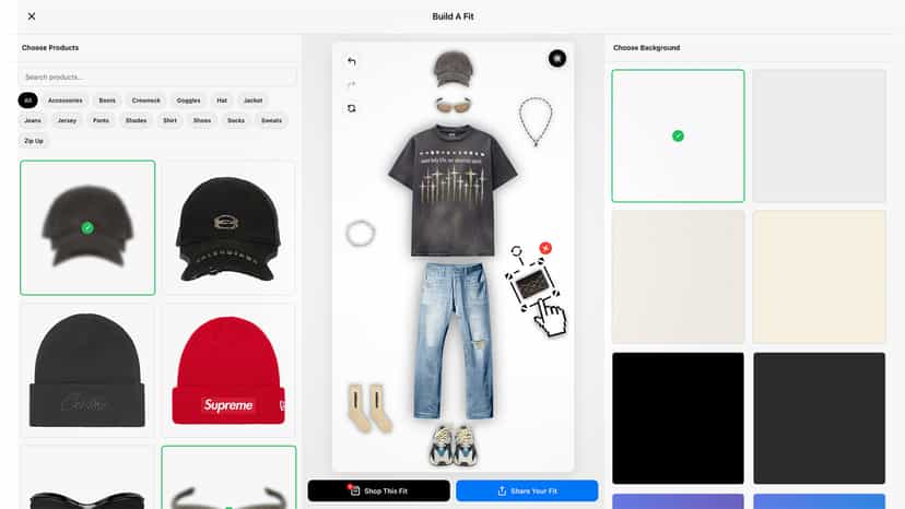 Build A Fit - outfit builder and shop the look widget