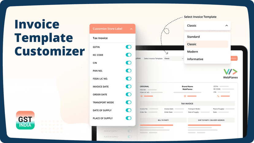 Invoice Customizer