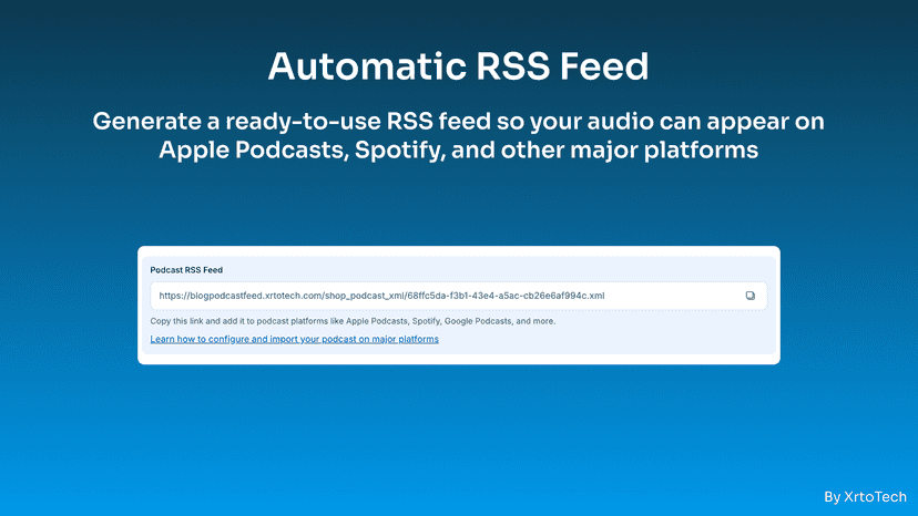 Automatic RSS Feed