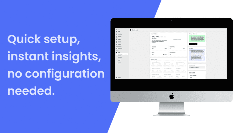 Quick setup, instant insights, no configuration needed.