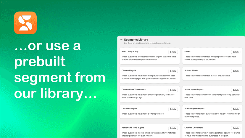 Use our Prebuilt Library