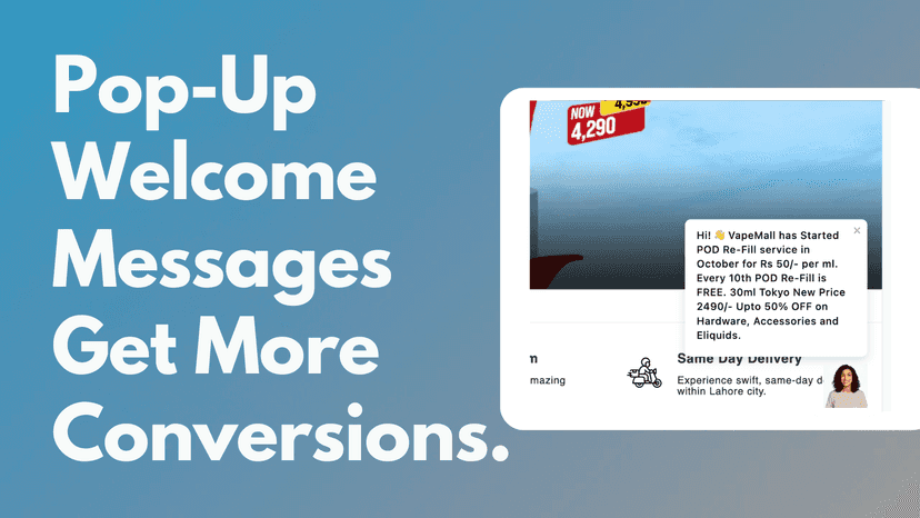 Custom Pop-Up Message