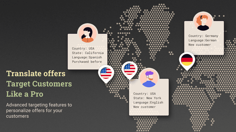 Translate offers, Target Customers Like a Pro