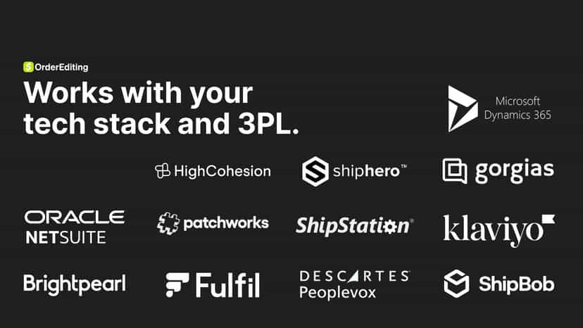 Works with your tech stack and 3PL.