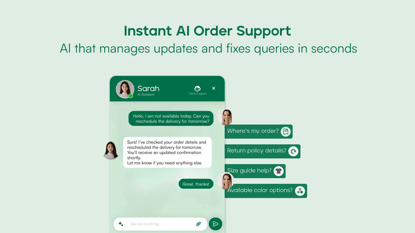 Intellect AI Instant Order Suggest
