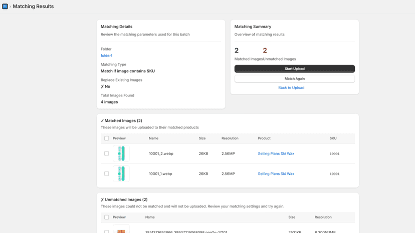 CFO Bulk Image Upload