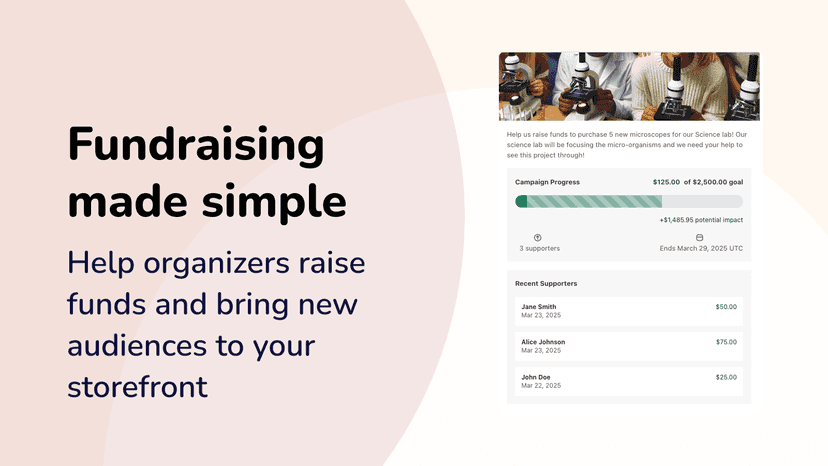 fundraising made simple banner