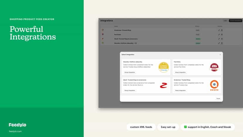 Poweful integrations