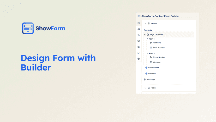 Build form with no code