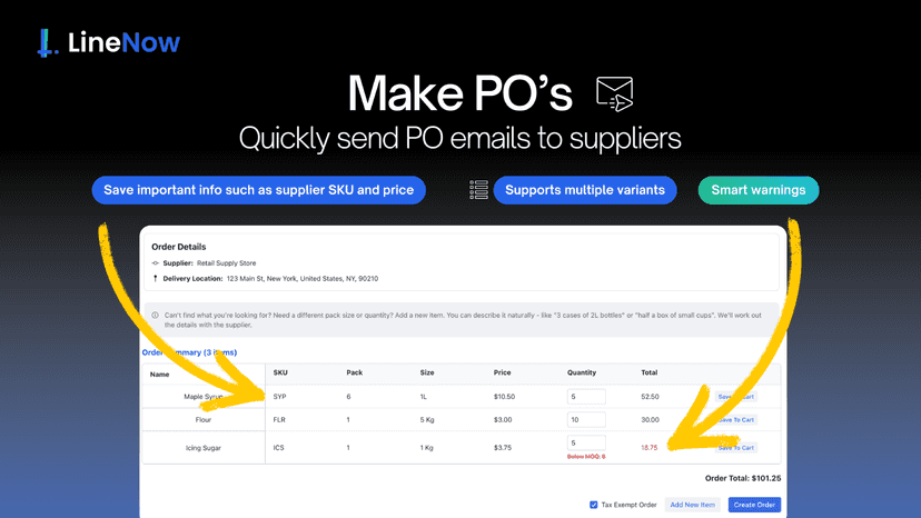 Make Purchase Orders