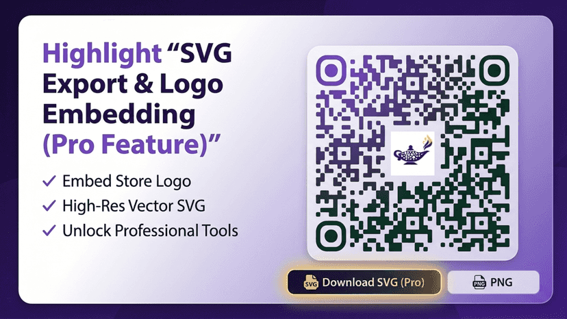 Download buttons for PNG and SVG formats