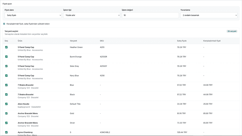 Preview Dashboard