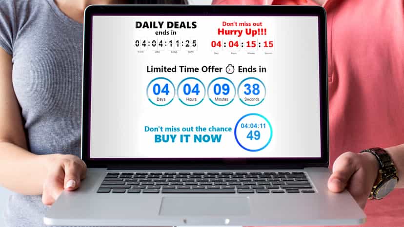 Different designs of Countdown Timer Ultimate KILATECH