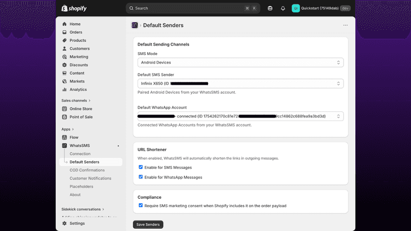 whatssms-senders-page
