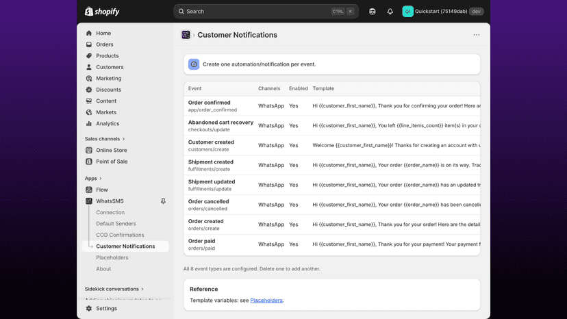 whatssms-notifications-page