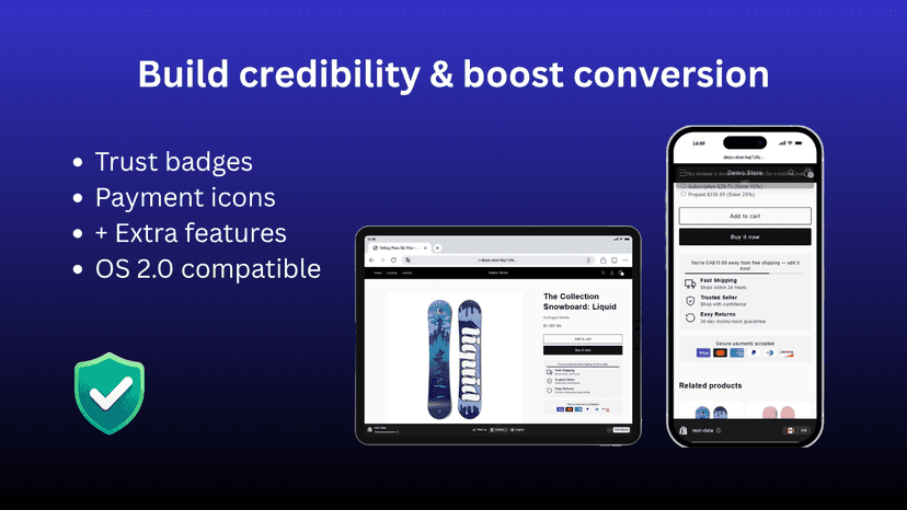 Build credibility and boost conversion