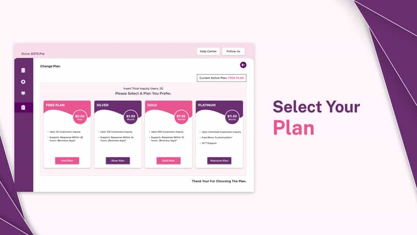 Select Your Plans