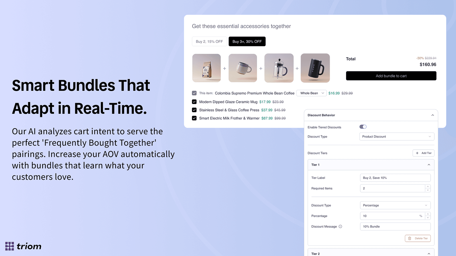 smart bundles that adapt in real-time