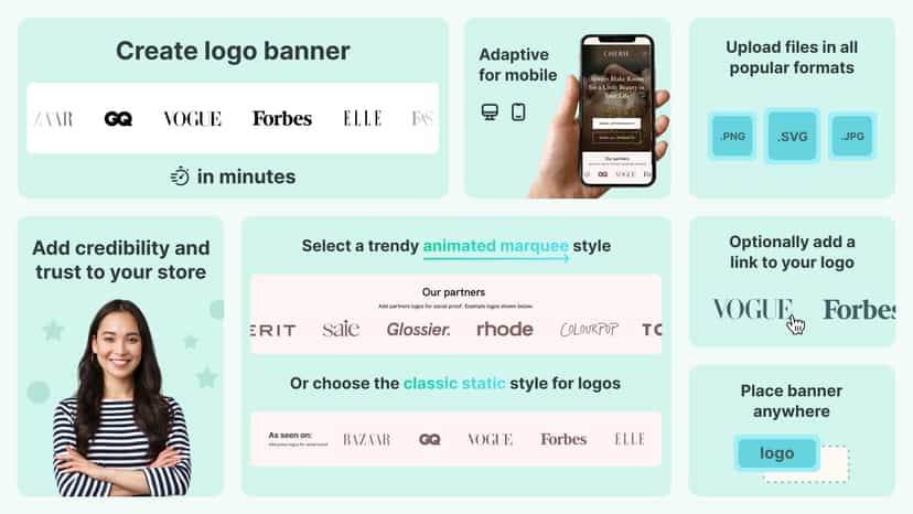 Create logo showcase banner in 2 minutes