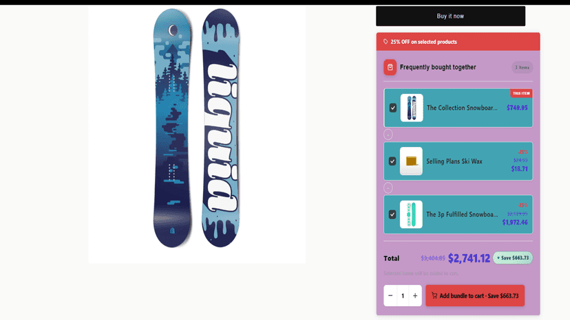 Add multiple products to cart