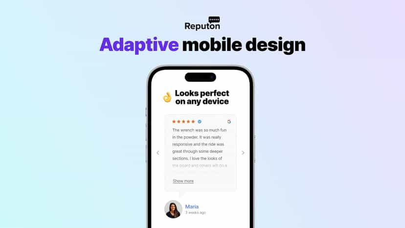 shopify google reviews widget mobile
