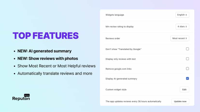 shopify google reviews badge