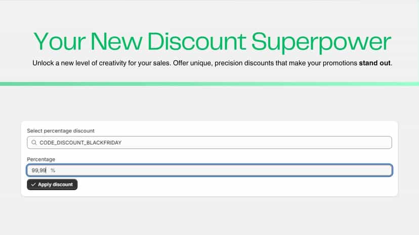 your new discount supe