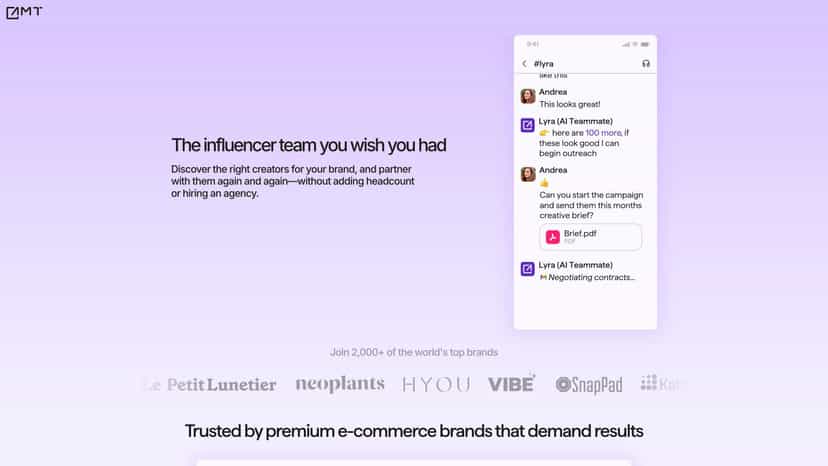 Manage you influencer gifting campaigns
