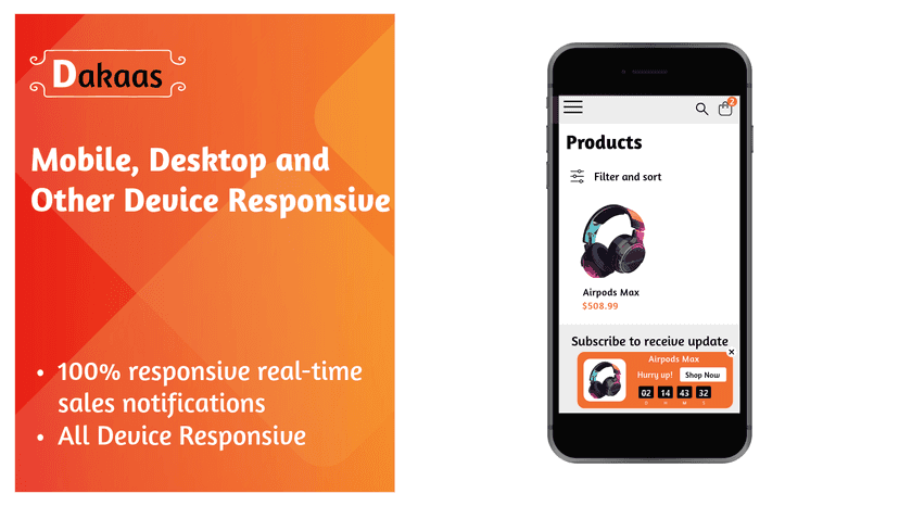 Fully responsive on mobile, desktop, laptop, and all devices.