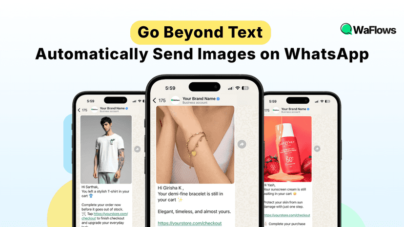 Send product images on WhatsApp