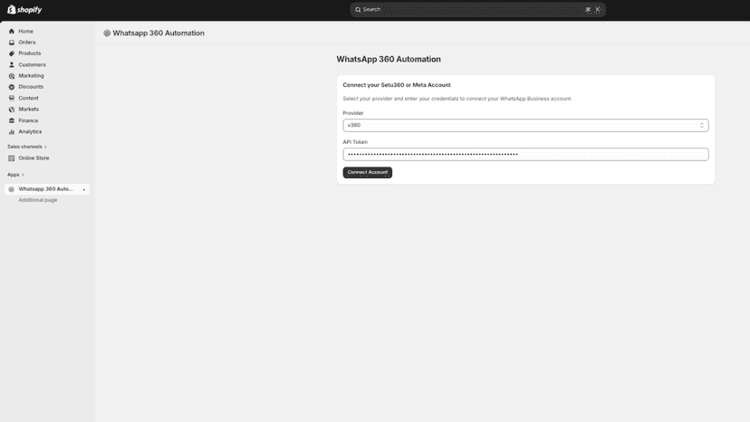 Whatsapp Business API Token