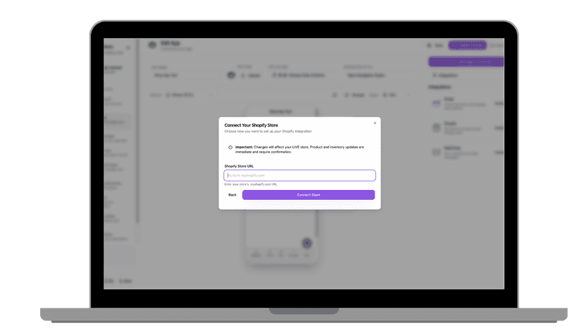 Add Store URL