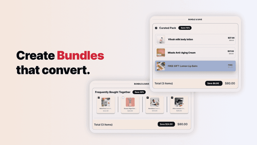 Curated bundle