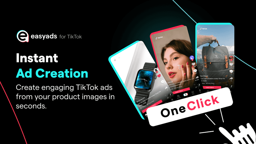 Create engaging TikTok ads from your product images in seconds