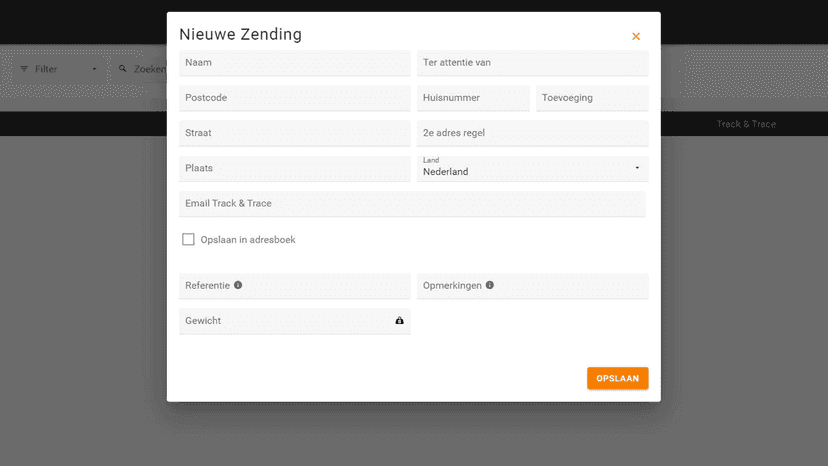 Send shipments in a simple and user-friendly way.