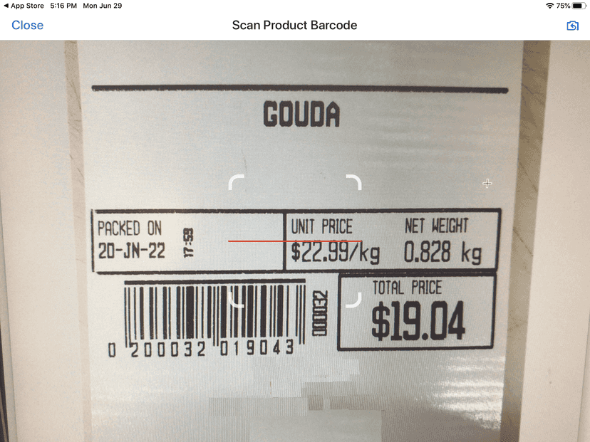 Shopify POS Built-In Barcode Scanner for iOS and Android