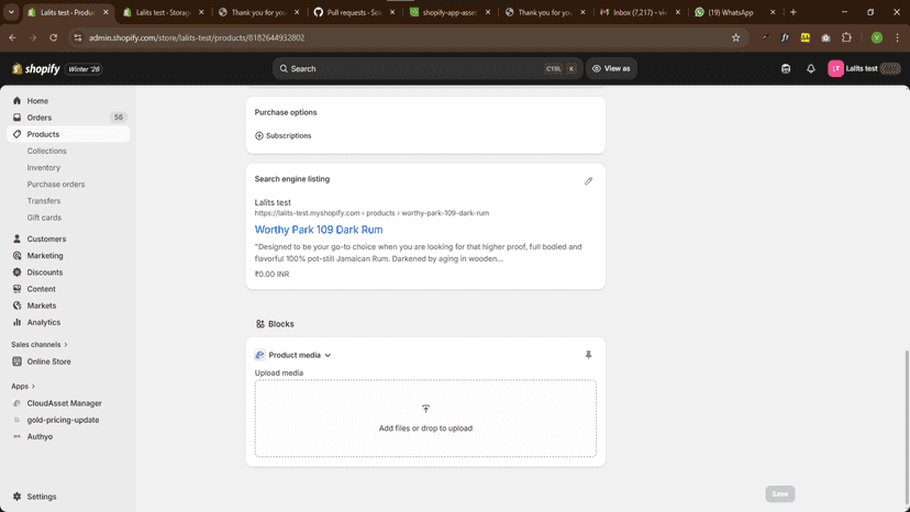 Admin ui extension block