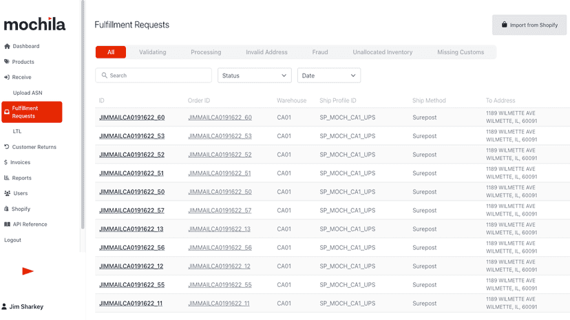 Edit Orders