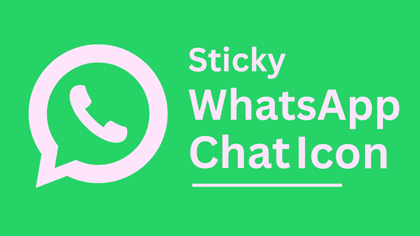 Sticky WhatsApp Chat for Shopify