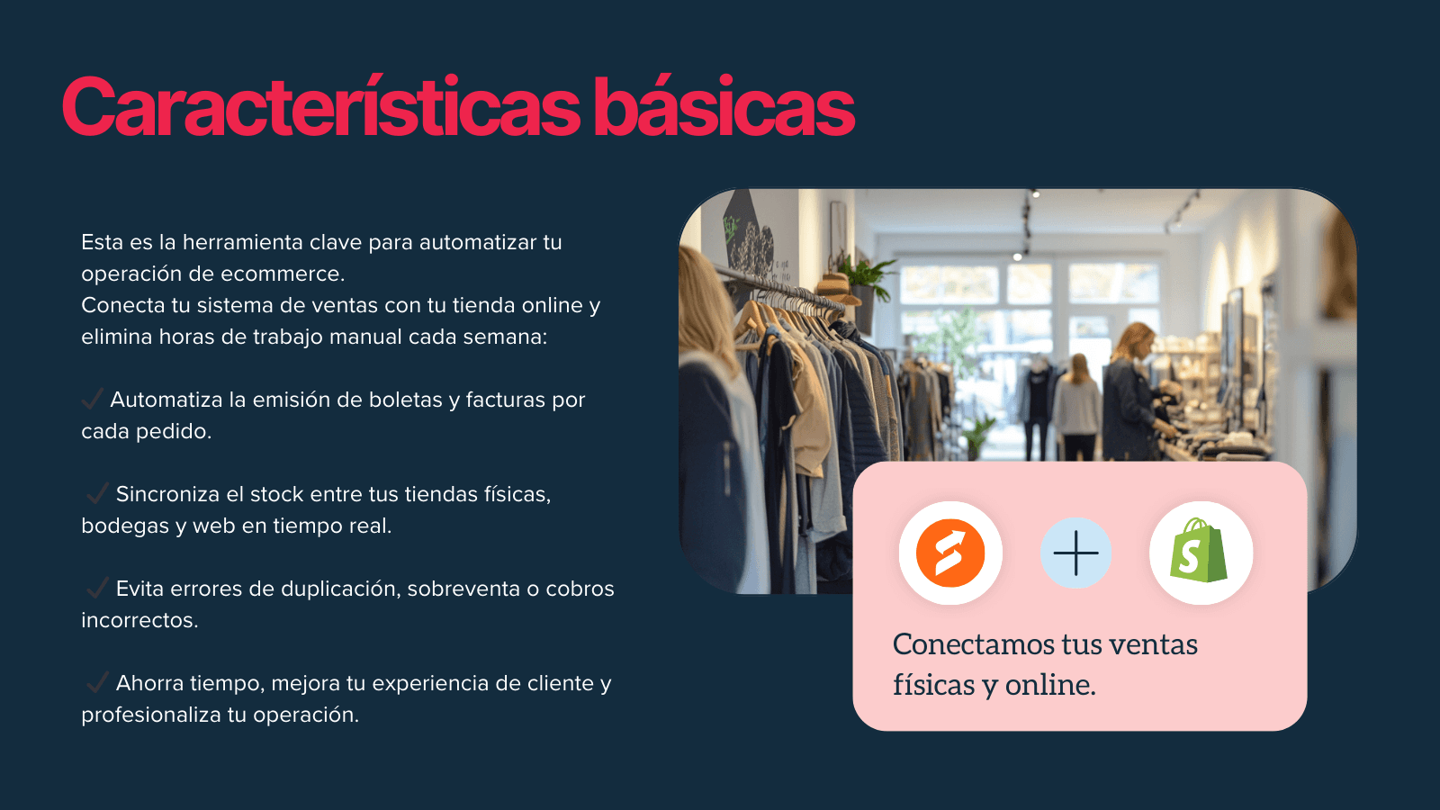 Características básicas