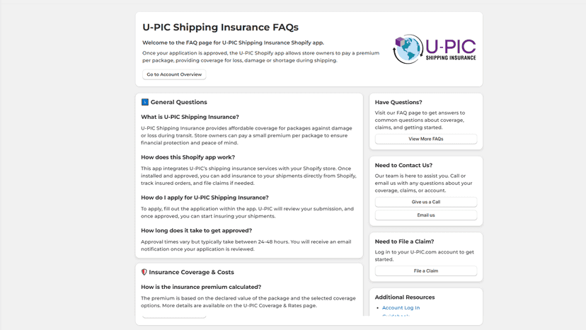 Apply for Shipping Insurance Coverage Easily.