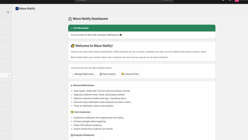 Dashboard